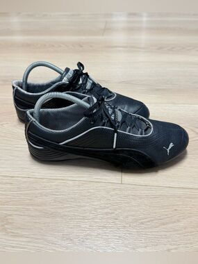 Puma Black and Gray Speed Cat Athletic Sneakers Women’s Size 9